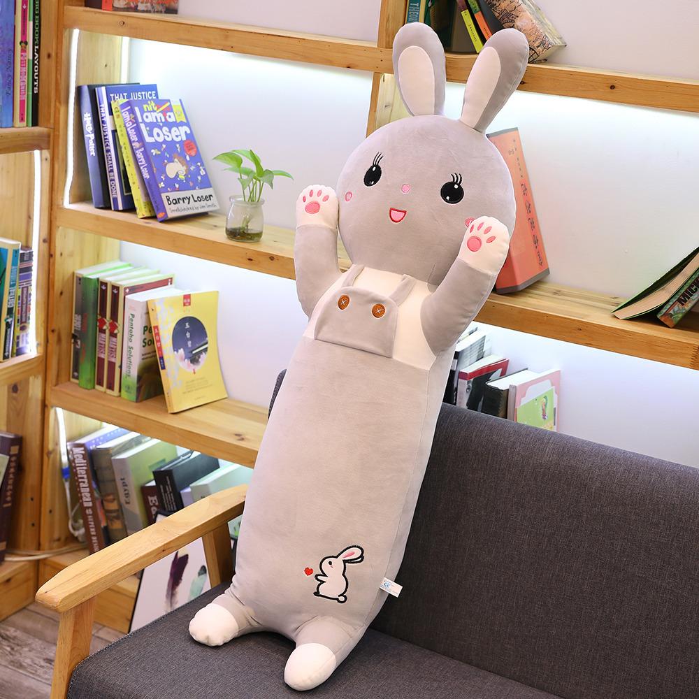 Cute Rabbit Throw Pillow Long Plush Toy Doll Sleeping Doll Soothing Girl Cute Doll Birthday Gift
