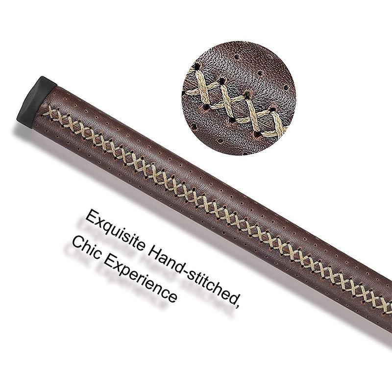 Высококачественная овечья кожа Средний размер Гольф Паттер Грип Чисто ручная работа Грип для клюшки