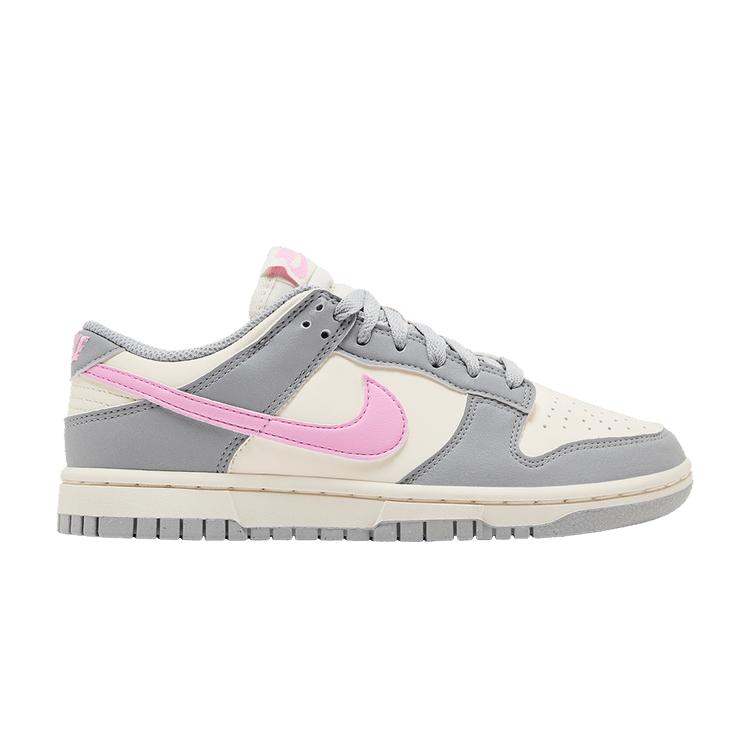 Nike Dunk Low Next Nature Светло-дымчато-серый Розовый Восход (Женский)