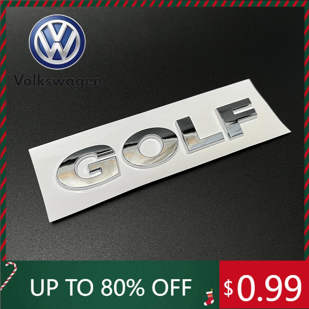 2026 Hot For VOLKSWAGEN VW Car Rear Trunk Decals Emblem Badge Logo Covers Letters Sticker For VW Golf 6 Golf 7 7.5 Car Accessori