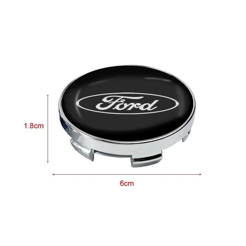 Car Sticker Hot For Ford Auto Wheel Center Hub Tyre Vehicles Caps Cover Rim Sticker Badge For Ford Focus Mk2 Mk3 Fiesta Ranger M