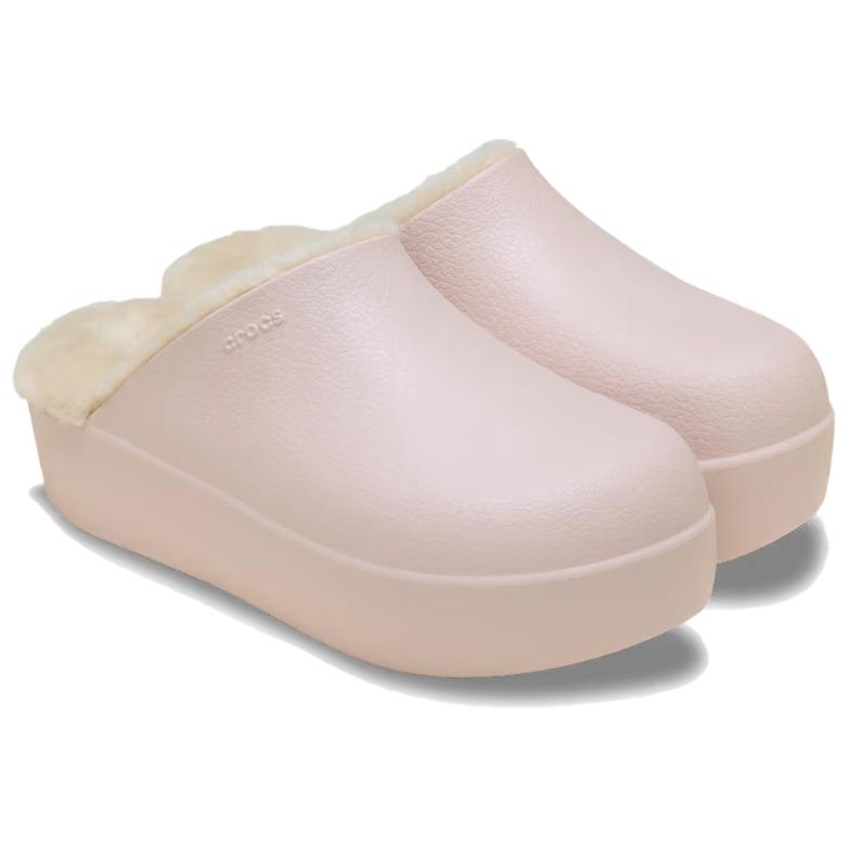 Crocs Dylan Comfortable Simple Closed-Toe Slippers Unisex Slippers Pink 212770-7CN