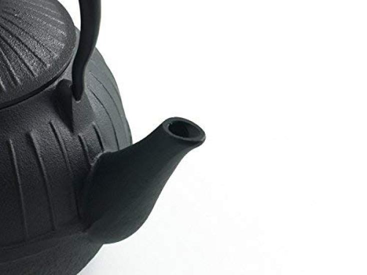 Железный чайник Ichikudo Oigen Chigusa, сделано в Японии, черный, 1,15 л, H-154