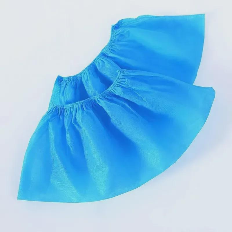 Disposable Non-Slip Thickened Non-Woven Shoe Covers for Indoor Use