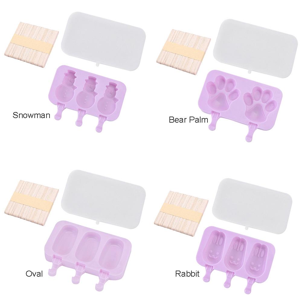 Силиконовые формы для приготовления мороженого