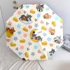Tom and Jerry2pattern, automatic folding umbrella, portable and foldable design, 8 ribs, a Christmas or birthday gift.