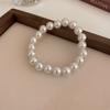 Elegant Lovely French Sweet Fashion Jewelry Female Elastic Bracelet Pearl Korean Style Bracelet