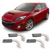 Replaceable Carbon Motor Brush 4 Pcs Alternator Brush Set A647X50870 Metal Alternator Brush Set IR IF Replacement