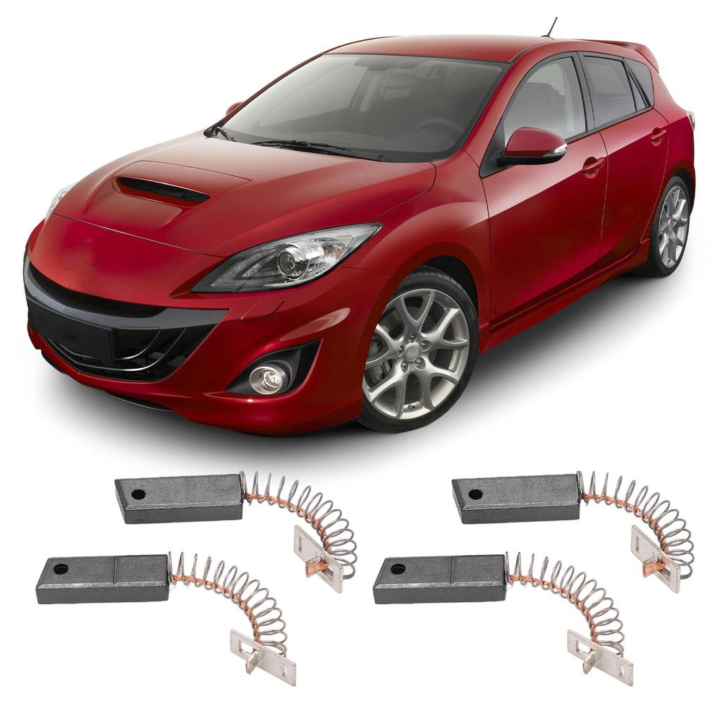 Replaceable Carbon Motor Brush 4 Pcs Alternator Brush Set A647X50870 Metal Alternator Brush Set IR IF Replacement