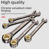 Набор реверсивных гаечных ключей Torx с двойным концом для быстрого закручивания для авторемонта