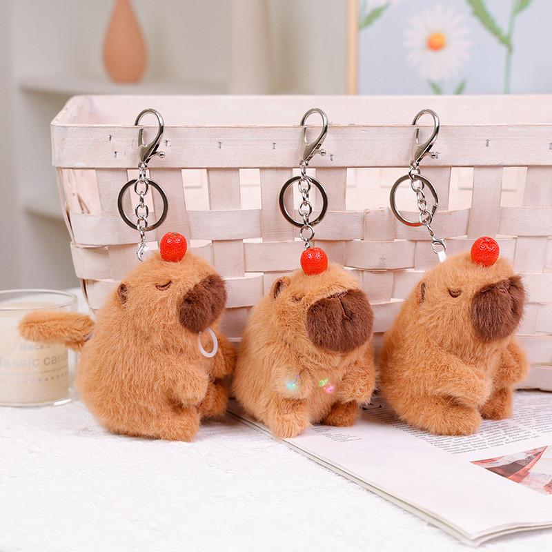 Plush Entertaining Capybara Toy With Ideal For Children Gift And Decoration Room
