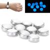 10PCS 2MM Alloy Watch Parts Luminous Bezel Dot Pip Watch Dial Night Luminous Dot Watch Decoration Accessories Repair Parts