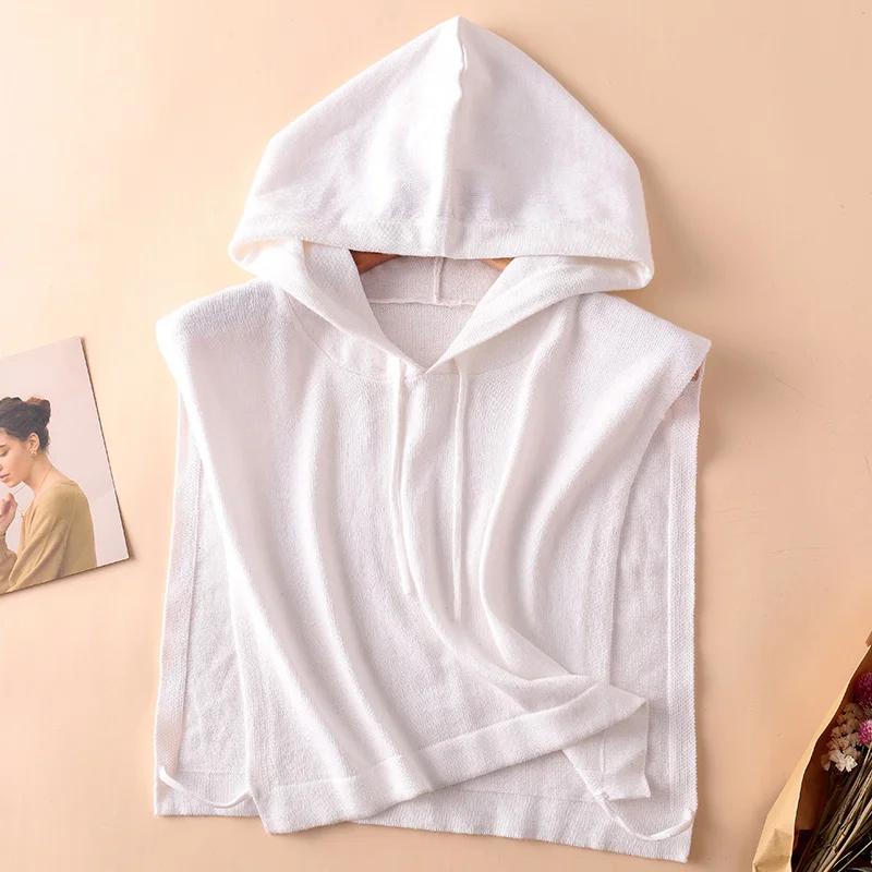 Women Wool Detachable Collar Fake Neck Mock Hooded Solid Color False Sweater Ladies Turtleneck Neckwear Clothing Accessories
