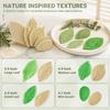 5pcs Non-Stick Surface 3D Leaf Molds 3D Embossed Silicone Baking Molds  Baking Sugar Paste