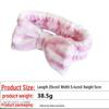 European & American Bow Flannel Hair Band - Wide Edge, Women's Face Wash Headband