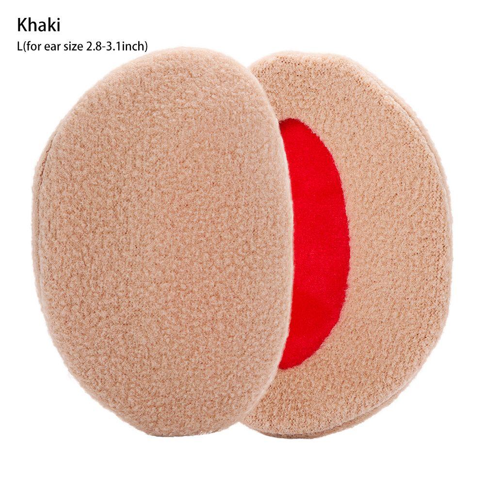 Зимние теплые флисовые грелки для ушей без ремешков, наушники для холодной погоды, наушники