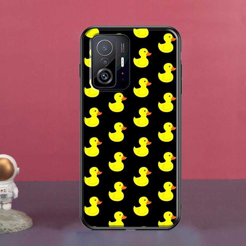 Kwaii Yellow Duck For POCO X5 X3 F5 Pro X4 F4 GT M5s C40 F3 Case For Xiaomi 13 Lite 12 11T 12T Pro 12X Cover