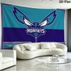 Hornets Wall Tapestry Aesthetic Wall Hanging Printed Fabric Blanket Decorative Tapestries for Bedroom Living Room Home Decor