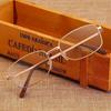 2Pcs Metal Reading Glasses Men Women Square Full Frame Presbyopic Glasses Anti-Scratch Diopter Eyewear +1.0 +1.5 +2.0 To +4.0