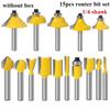 1/4inch shank – жёлтый