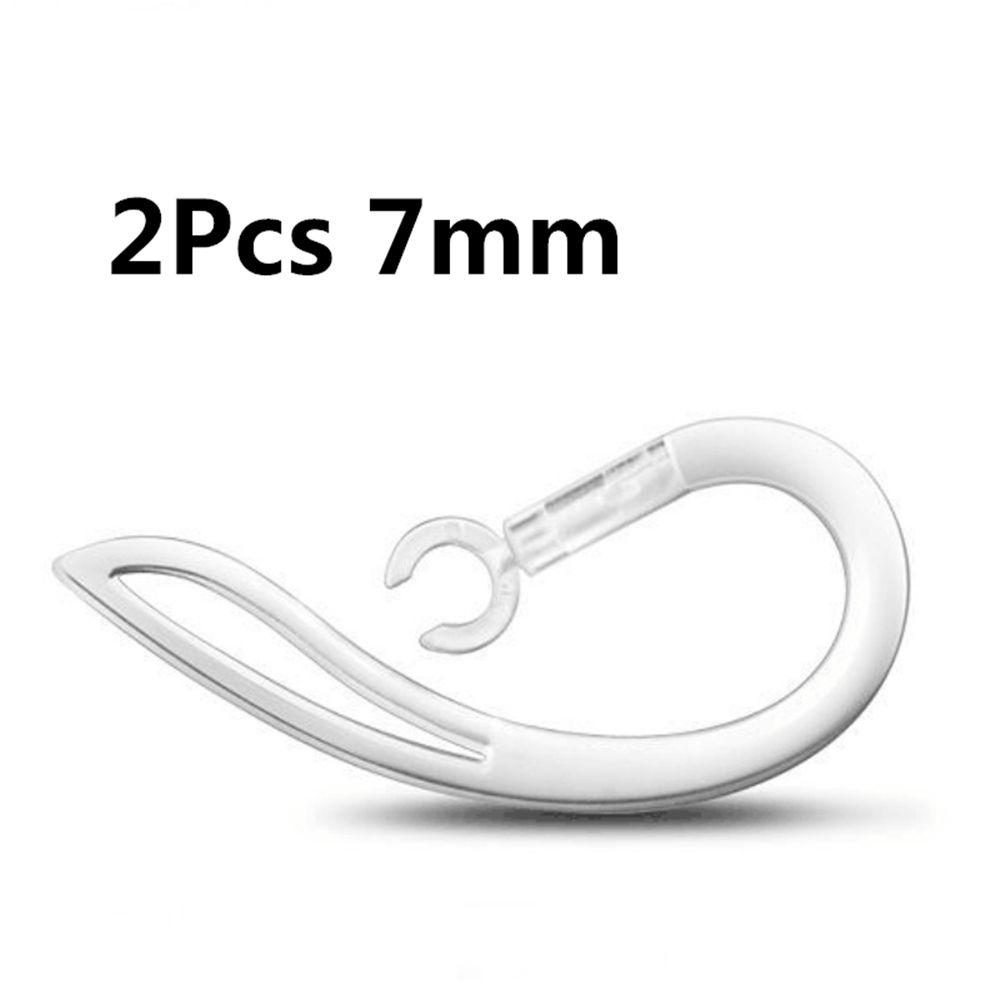 Портативная 6 мм 7 мм 8 мм 10 мм гарнитура прозрачная Bluetooth петля для заушного крючка сменный зажим для ушного крючка