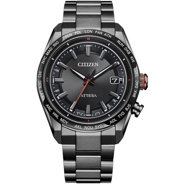 Citizen CB0286-61E ( Watch ATTESA Solar-powered Eco-Drive Radio-controlled ACT Line Black Titanium Series)