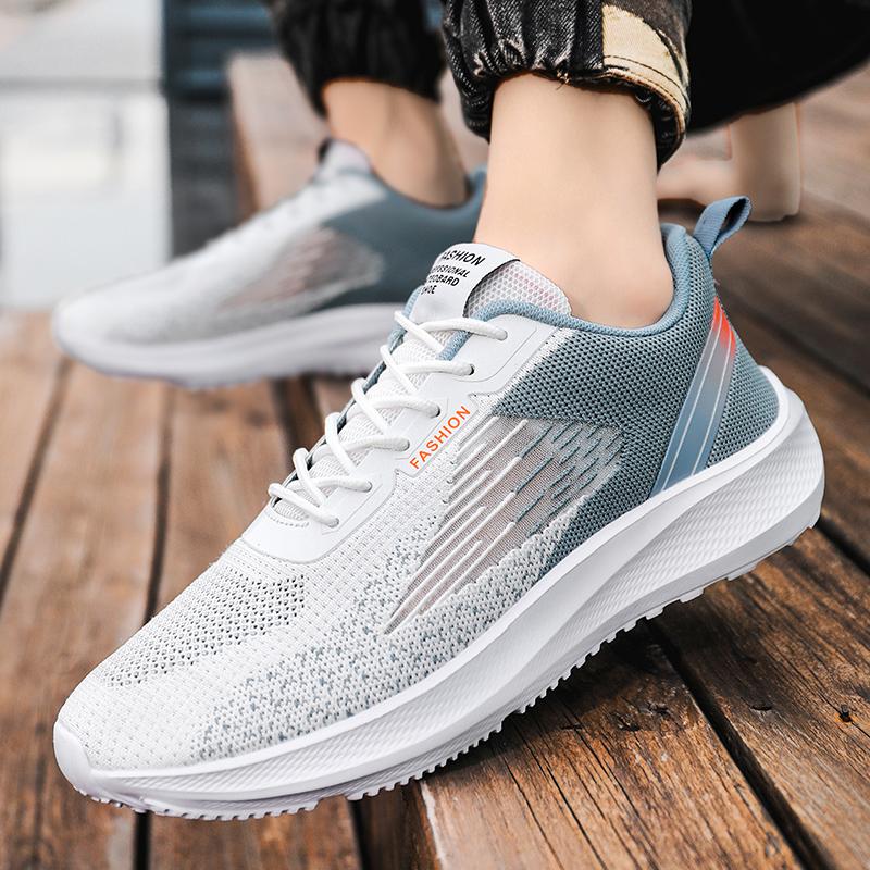Fashion Summer Men Versatile Casual Sports Running Plus Mesh Breathable Soft Sole Fashion Trend Vulcanized Shoes Tenis Para Hombre