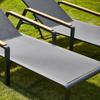 Leżak ogrodowy cordoba  76x188 zumm antracytowy  homms