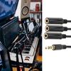 Headphone Splitter 3.5mm,Splitter, Headsets Splitter Cable for Gamings Headsets,1 Male To 3/6 Female Splitter