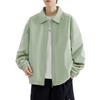 Vintage Tooling Jacket Jacket Men's Spring and Autumn Thin Loose Versatile Lapel Top