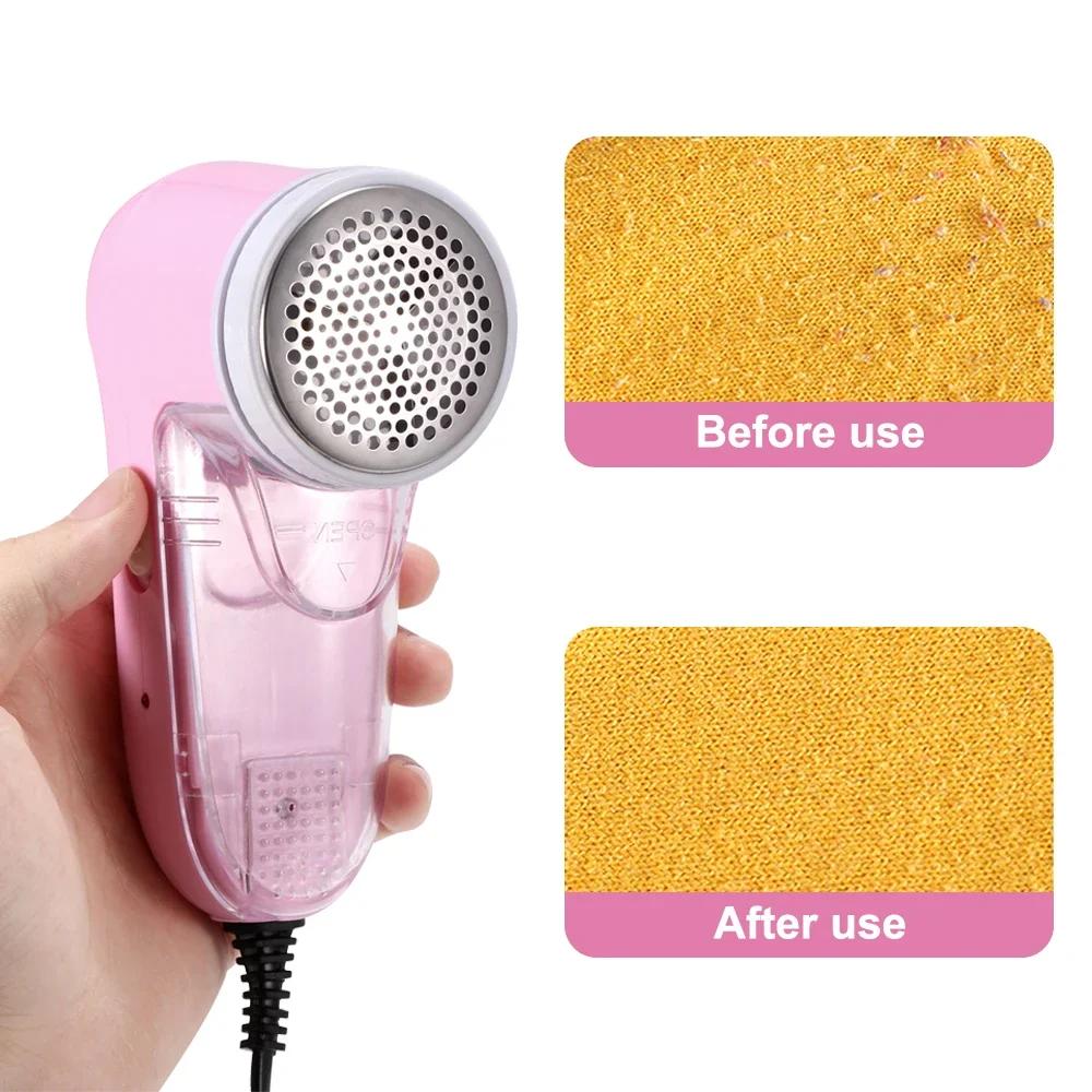Lint Remover Clothes Pet Hair Remover Cleaning Roller Clothing Shaver Cats Hair Brush Portable Take Out Lint Home Hairstyles