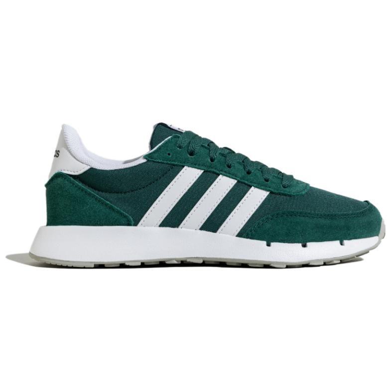 adidas Кроссовки Run 60s 2.0 Низкие Повседневные Беговые Унисекс Зеленые Белые JQ3928
