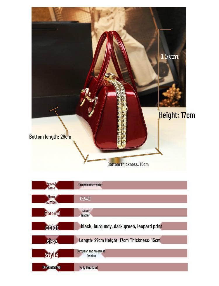 Мамина сумка из лакированной кожи: Модная сумка кроссбоди на плечо из натуральной кожи