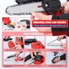 21V 6inch Portable Electric Pruning Saws Small Wood Splitting Chainsaw Brush Motor One-handed