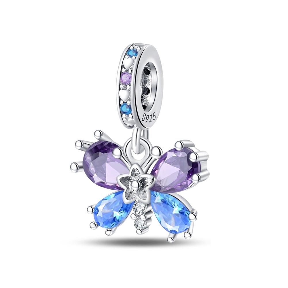 Сверкающий медный шарм-подвеска в виде круга с ангелом материнской любви и круга с ангелом, звездой и луной, подходит для оригинального браслета, шарм для DIY-украшений