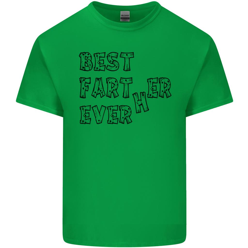 Fathers Day Best Farter Ever Funny Farting Unisexs Light Cotton TShirt
