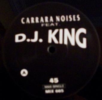 12-дюймовая пластинка CARRARA NOISES D.J. KING Power MIX665 Discomagic Reco 1992 Италия Танцевальная Электроника Б/У