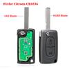 [SUAYMAK] Автомобильный ключ дистанционного управления для Citroen 2 кнопки/433 МГц/ID46 PCF7961 чип/HU83/VA2/FSK/CE0536