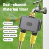 Tuya Умный таймер полива Tuya Smart Zigbee/BT с 2 выходами, система автоматического полива сада, программатор для дождевателей, поддержка Alexa Google