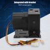 Компьютерный кулер DC 12В 1.8А Интегрированное водяное охлаждение Водяной насос с кронштейном для 1200 л/ч