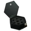 Hexagon Dice Case for Dice Storage Game Dice Holder with DND Role Playing and Other Table Games, Holds Up To 7pcs
