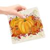 Halloween Pumpkin Napkins Paper Napkins Decorative Halloween Beverage Napkins Dinner Paper Party Napkins Soft Cute Orange