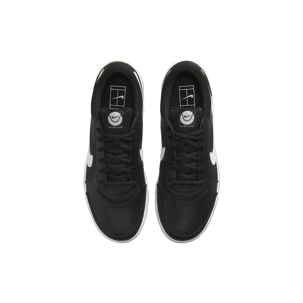 Nike Court Zoom Lite 3 Черные Белые Мужские Кроссовки DV3258-001