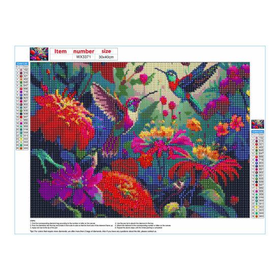 Полный дрель Алмазный художественный набор милый животный узор Улучшение координации восприятия Вышивка Алмазная мозаика Художественный домашний декор подарок