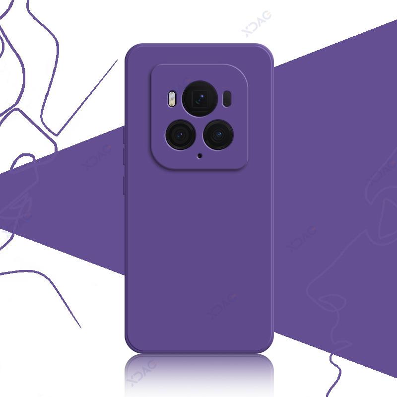 Роскошные двухслойные чехлы для Honor Magic6 Magic 6 Pro Ultimate 6Pro 6Ultimate 5G Square Liquid Silicone Phone Armor Coque