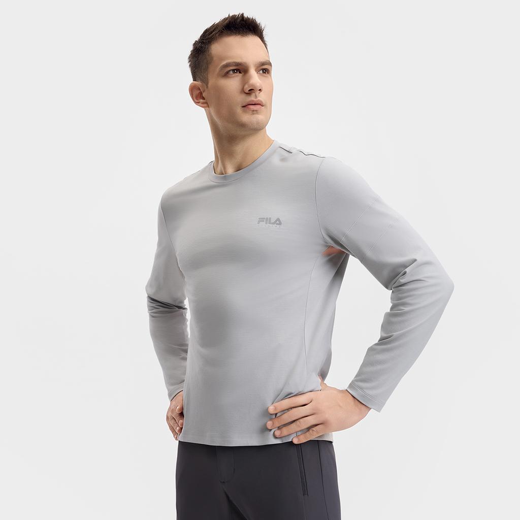 New FILA CYCLING T Shirt Men's Nihil Gray A11M518205F-GY