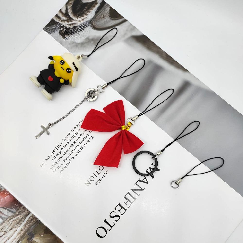 100 шт. Разъемные кольца для мобильного телефона, ремешок, съемное кольцо, шнурки-подвески для телефона, шнурок, украшения для подвешивания подвесок, USB-накопитель, ювелирные аксессуары