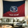 Custom Name Crystal Palace F.C Printed Tapestry – Wall Hanging for Bedrooms, Dorms, and Home Decor