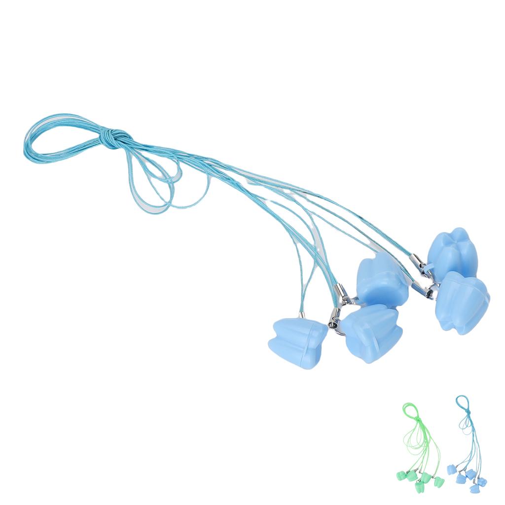 50 шт. Ожерелья для хранения выпавших зубов, Портативные футляры для хранения выпавших зубов для детей