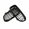 Glossy Front Kidney Grill Grille For BMW 1 Series F20 F21 LCI 120i 2015 2016 2017 Car Front Bumper Grilles Kidney Racing Grills